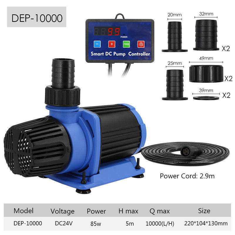 DEP-10000 (85W, 10000L/H, Hauteur de refoulement de 6m)