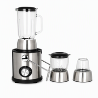 Ensemble mixeur-centrifugeuse 700W en acier inoxydable 4-en-1, extracteur centrifuge multifonction pour la cuisine et la maison