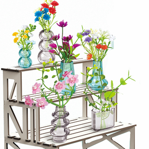 2025 Trẻ Em Mới Giáo Dục Tự Làm Hoa Trồng Đặt Đồ Chơi Mô Phỏng 70 + Pcs Mini Vườn Hoa Nhà Máy Đồ Chơi - Product Image 1