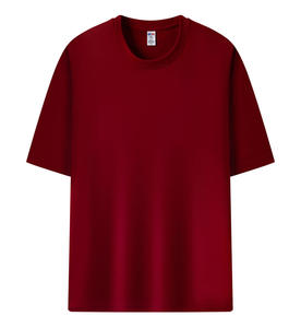 Heavyweight 240 Gsm Ropa de hombre gráfica de gran tamaño en blanco Camiseta de gran tamaño personalizada Lisa Camiseta de gran tamaño para hombre - Product Image 4