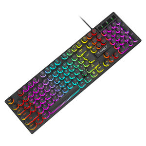 Usine en gros pas <span class=keywords><strong>cher</strong></span> <span class=keywords><strong>Gamer</strong></span> <span class=keywords><strong>clavier</strong></span> <span class=keywords><strong>souris</strong></span> Combo bureau ordinateur PC Teclado arc-en-ciel rétro-éclairé <span class=keywords><strong>clavier</strong></span> de jeu et <span class=keywords><strong>souris</strong></span> Combo - Product Image 5