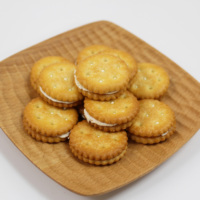 Vente en gros de biscuits et biscuits à la crème à la saveur d'arachide 400g
