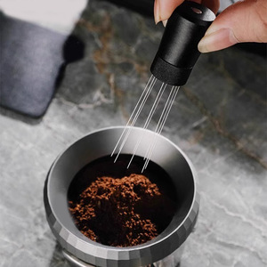 <strong>Magnetic</strong> Loose Powder <strong>Needle</strong> with Base Bracket Stainless Steel Disperser Coffee Italian <strong>Needle</strong> Powder Distributor - Product Image 3