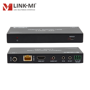 LINK-MI 1x4สำหรับกว่า HD-Base-T Extender <span class=keywords><strong>splitter</strong></span> 4K60Hz 4:4:4 HDR 18Gbps 150M HDCP 2.2/1.x 7.1CH เสียง ir/ การควบคุม RS-232 - Product Image 3