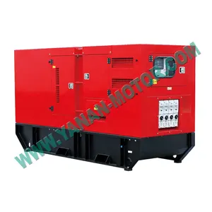 Generator Diesel senyap 30kva merah bertenaga oleh Generator energi Yangdong harga pabrik untuk rumah