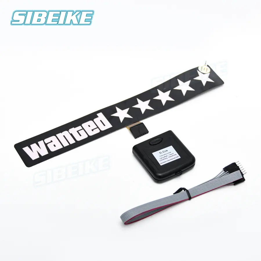 JDM ingin 5 bintang LED stiker mobil lampu jendela stiker pintu kaca depan LED Panel lampu siang