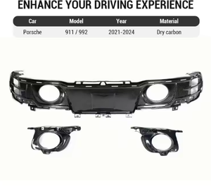 Kit carrosserie en fibre de carbone véritable, diffuseur arrière pour <span class=keywords><strong>Porsche</strong></span> Targa 2021-2024 - Product Image 1