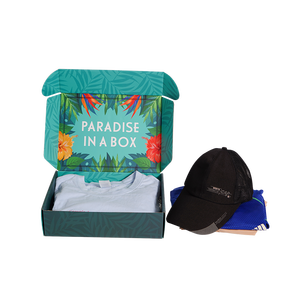 Embalaje personalizado de cartón corrugado para ropa, cosméticos, joyería, sudaderas con capucha, juego de estampado de laminación mate, 50 Uds. - Product Image 2