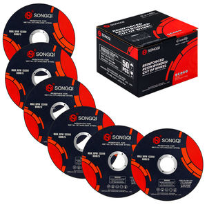 <span class=keywords><strong>SONGQI</strong></span> haute qualité 4 1/2 pouces 115mm 115mm meuleuse d'angle disque de coupe prix pour le métal - Product Image 1