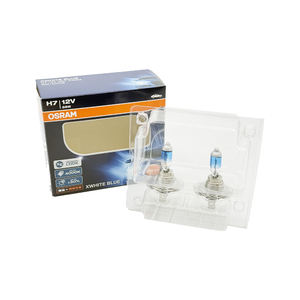 Ampoules automobiles <span class=keywords><strong>OSRAM</strong></span> <span class=keywords><strong>H7</strong></span> 62210XWB X Blanc Bleu <span class=keywords><strong>12V</strong></span> 55W 4000K E1 Cool Blue - Product Image 2