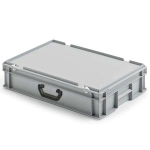 ข้อเสนอยูโร-koffer AUS PP MIT tragegriff, lxbxh 600x400x130mm, Grau - Product Image 1