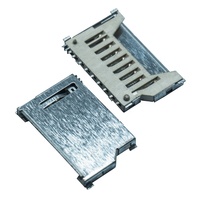 Connecteur de carte PCB de carte mémoire SD de type push-pull