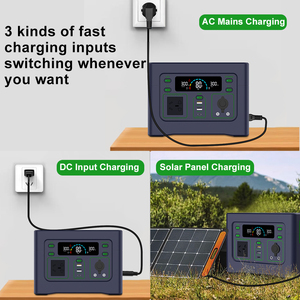 Yabo Ngoài Trời Cắm Trại Du Lịch 300W Năng Lượng Mặt Trời Máy Phát Điện <span class=keywords><strong>60W</strong></span> USB-C Pd Đầu Ra Di Động Nhà Máy Điện Nâng Cấp Với Lifepo4 Pin - Product Image 4