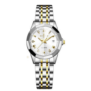 Vente Directe en Gros de Montres à Quartz Haut de Gamme pour Femme, Calendriers Lumineux, Diamants, Bracelets en Acier Inoxydable Étanche - Product Image 1