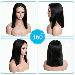 Pelucas Bob de Cabello Humano Remy Baratas al por Mayor con Encaje HD de 10, 12 y 14 Pulgadas, Pelucas Bob con Cierre 4x4 y 5x5 para Mujeres Negras - Product Image 2