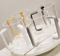 Tasse de lavage en acrylique Lucite pour cérémonie musulmane, tasse de lavage en marbre sur mesure en usine