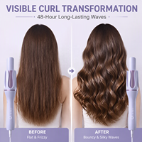 Alat Pengeriting Rambut Otomatis 32mm Terbaru, Kontrol Suhu 4 Tingkat, Keramik, Aman Anti Panas, Alat Penata Rambut Keriting