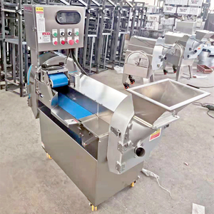 Cortador de verduras de raíz frondosa de doble cabezal eléctrico Industrial, máquina cortadora, precio - Product Image 6