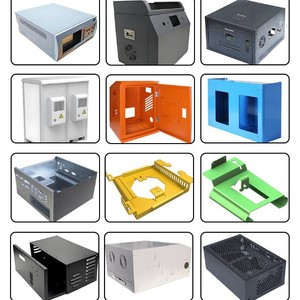 Boîtier en tôle personnalisé en acier galvanisé avec peinture au four pour armoire de distribution électrique et matériel électronique - Product Image 4