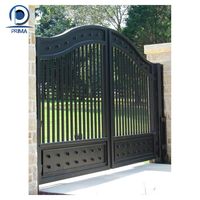 Portail en fer forgé classique, luxe haut de gamme, unique, personnalisable pour parc, cour, villa, manoir et jardin