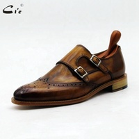 Pcie Ms190-chaussures en cuir véritable pour homme, faites à la main, personnalisées, formelles, nouvelle collection d'affaires
