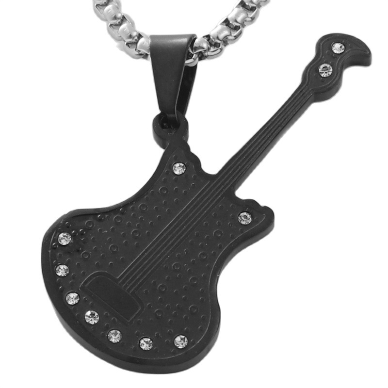 Black pendant with a 3.0*60cm square pearl chain