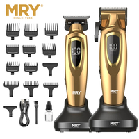 MRY Fabricante, Recortadora de Pelo Profesional Inalámbrica con Cuchilla DLC, Cortadora de Pelo Potente de 7500 rpm