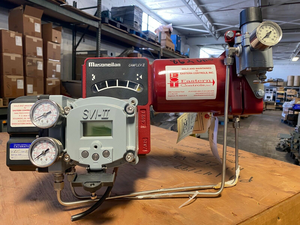 Equipo Montado Sobre Plataforma para Petróleo y Gas con Control Rotatorio Camflex Serie 35002 de Masoneilan y SVI2/SVI3 - Product Image 1