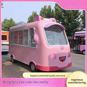 Chariot de restauration multifonctionnel pour <span class=keywords><strong>hamburgers</strong></span>, viande grillée, boissons froides, thé au lait, snacks électriques commerciaux - Product Image 4