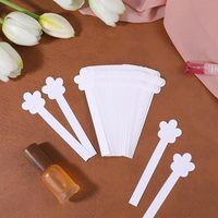 Bandes de test de parfum vierges en forme de fleur, très demandées, avec logo personnalisé imprimé, absorbantes, pour la vente en gros aux boutiques de parfums
