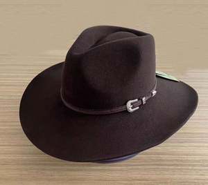 Sombreros Fedora Estilo Vaquero Occidental A112002, 100% Lana, Logotipo Personalizado, Sombrero Formal con Cinta, Estilo Unisex, Casual, para Fiestas - Product Image 5