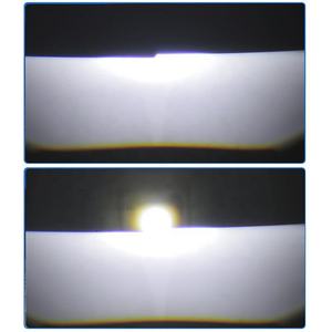 IDISON Z1 65W Faisceau de route 45W Faisceau de croisement Bi-LED Lentille de projecteur universelle pour phare de voiture Double perles Réflecteurs pour modèle Hilux - Product Image 4