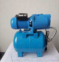 Pompa Jet Mini ekonomis penguat tekanan air dengan tangki 24L 0,75hp tekanan tinggi untuk air bersih di Turki