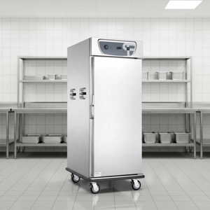 Commerical Upright Holding Cabinet Stainless Steel Buffet Food Warmer for Catering FCHT01S11B Food Warmer Cabinet FCHT01S11B FCH - Product Image 1