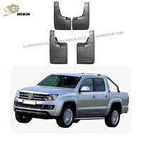 Garde-boue pour VOLKSWAGEN AMAROK 2010 2016 2018 2020 PP Auto Soft Plastic Deflector Body Part Mud Flaps Splash