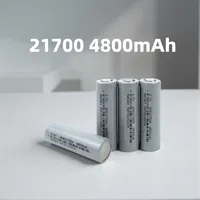 Batterie rechargeable au lithium-ion cylindrique haute capacité 21700 4800mAh 3.7V pour outils électriques et stockage d'énergie