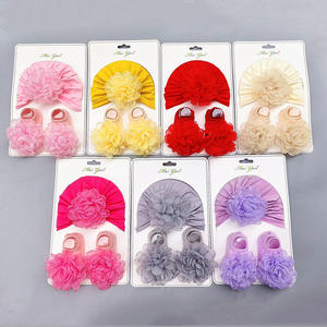 European American Children's <strong>Hats</strong> &amp; Socks Newborn 0-2 Years Spring Autumn Full Moon Festival New Year Gift Box Pure Cotton - Product Image 4