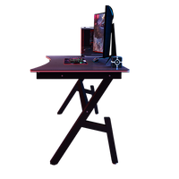 Table de jeu ergonomique G3 LED avec surface en MDF Design moderne Hauteur réglable pour bureau à domicile pour influenceurs Gamers