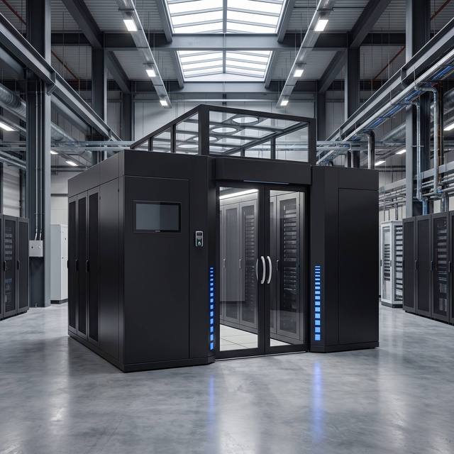 W-TEL Energy Saving Micro Data Center Smart Integrated Cabinet Solution for Indoor Server Room