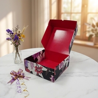 Emballage de boîte cadeau pour boîte cadeau bébé et boîte cadeau papeterie avec logo en relief, boîte en papier et boîte à jouets personnalisables