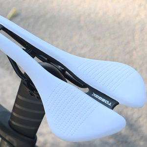 Ec90 — <span class=keywords><strong>selle</strong></span> <span class=keywords><strong>de</strong></span> vtt confortable pour vélo <span class=keywords><strong>de</strong></span> route, couleurs <span class=keywords><strong>noir</strong></span>/rouge/<span class=keywords><strong>blanc</strong></span>, en cuir, à taïwan - Product Image 5