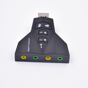 USB 5.1 Virtual <span class=keywords><strong>Audio</strong></span> MIC Headphone Berbicara Stereo Kartu Suara Adapter Dongle - Product Image 5