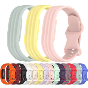 Bracelets de montre en silicone personnalisés, accessoires de remplacement, bracelet de sport pour montre connectée Google Fitbit Air - Product Image 1