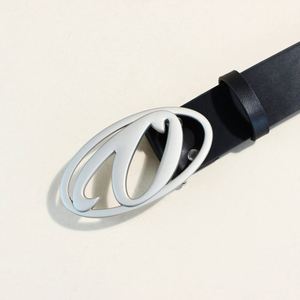 Ceinture en cuir PU pour femme, nouvelle collection, style décontracté et vintage, avec boucle en alliage, mode coréenne simple, style professionnel, taille personnalisable - Product Image 4