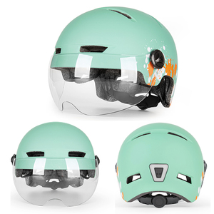 Mũ Bảo Hiểm Xe Đạp Mới Về Mũ Bảo Hiểm Xe Đạp Mới Bán Buôn Chất Lượng Tốt Mũ Bảo Hiểm Xe Đạp Đường Trường Cho Nữ Có Đèn - Product Image 2