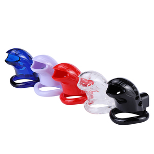 Hot Popular New SM Male Chastity Lock Cock Cage Lock Plastic Penis Chastity Cage