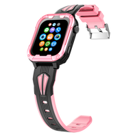 Montre de suivi GPS Android, moniteur de fitness, surveillance à distance, bracelet en gel de silice, étanche IP67, caméra, boîtier en alliage, pour enfants, D39B Smart