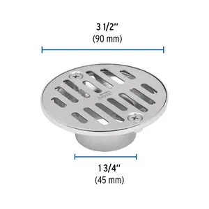 Master con 24 unidades de drenaje de metal redondo de 3-1/2 ', Foset - Product Image 2