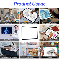 Tablero de Luz LED Recargable y Personalizable para Dibujo y Animación 2D, el Más Vendido del 2026