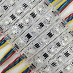 5050RGB lập trình LED đầy đủ màu sắc mô-đun mt26803 Ba đèn ép phun 12V ma thuật màu nguồn ánh sáng IP67 <span class=keywords><strong>3</strong></span> Wát cho đăng nhập - Product Image 4